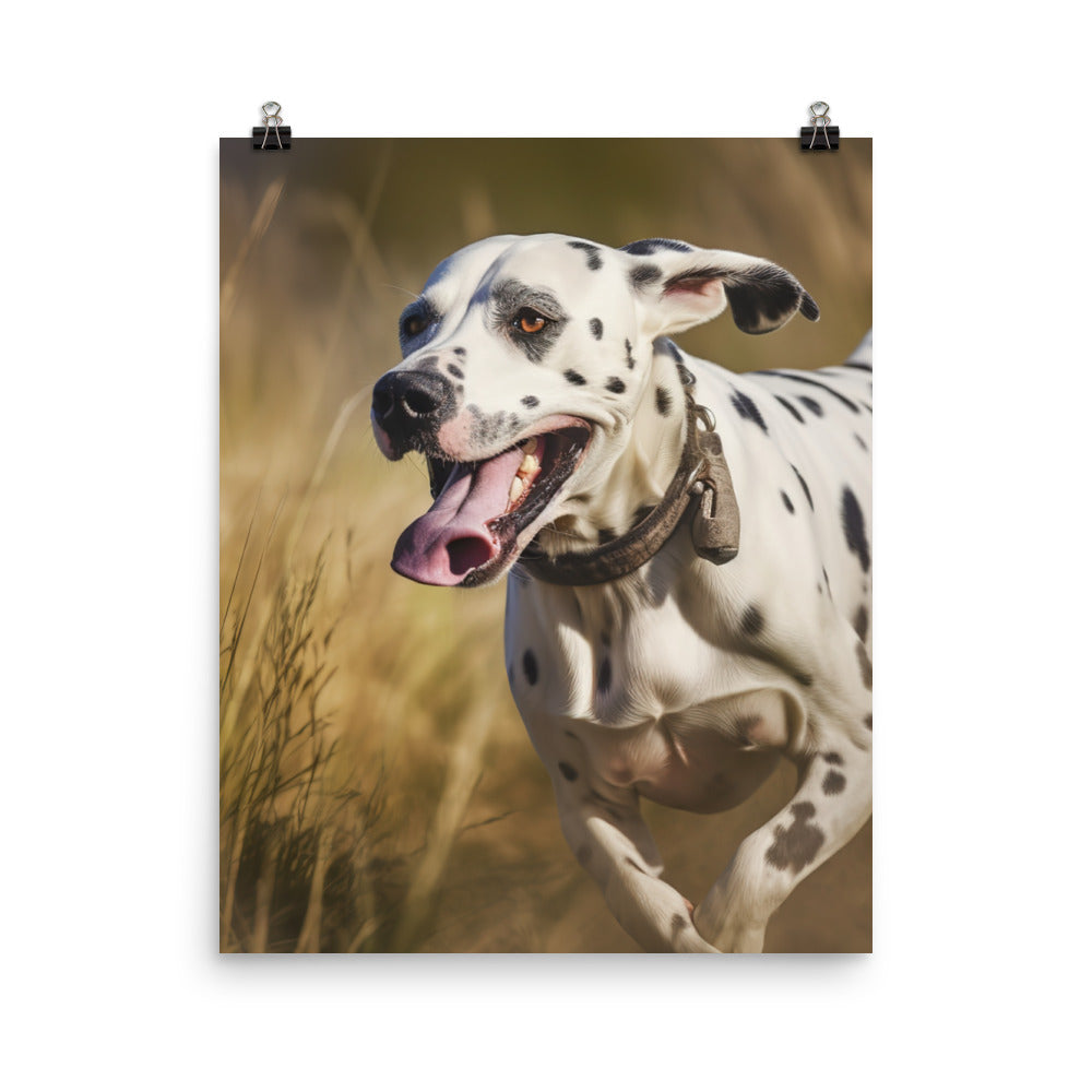 Spots and Smiles Photo paper poster - PosterfyAI.com