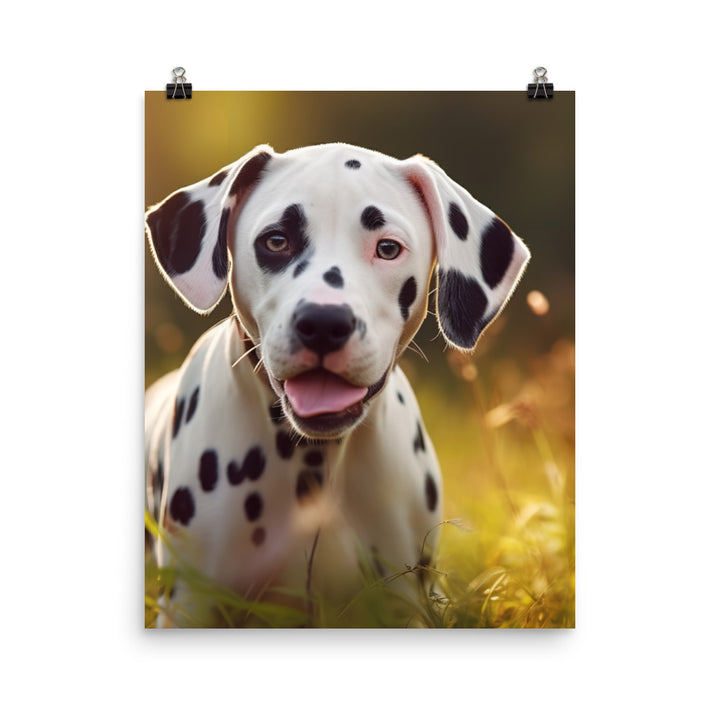 Spots and Smiles Photo paper poster - PosterfyAI.com