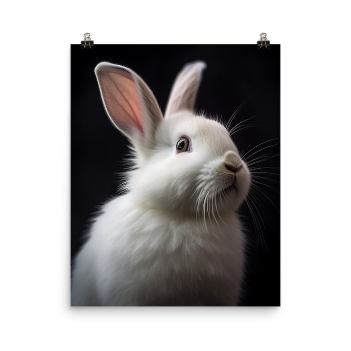 Beveren Bunny Photo paper poster - PosterfyAI.com