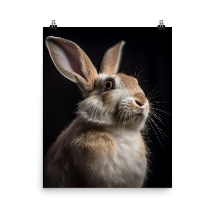 Beveren Bunny Photo paper poster - PosterfyAI.com