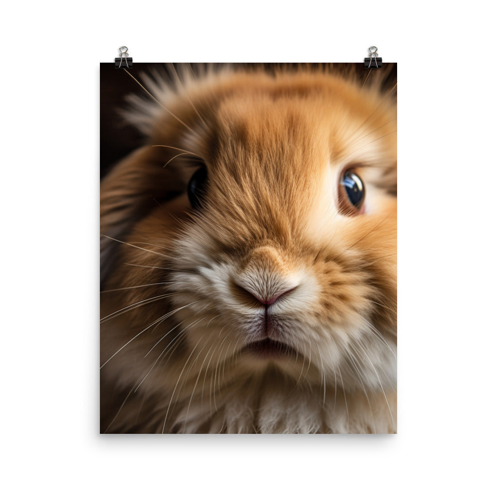 American Fuzzy Lop Photo paper poster - PosterfyAI.com