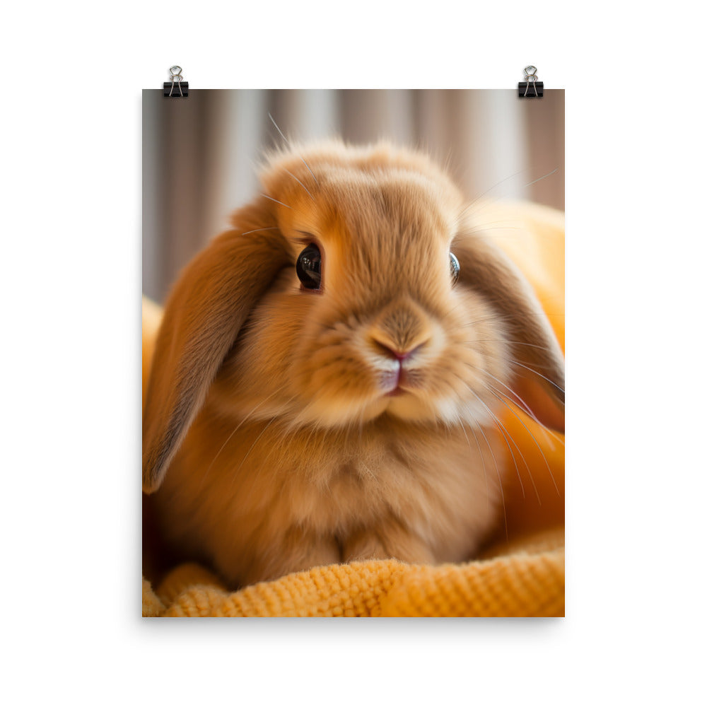 American Fuzzy Lop Photo paper poster - PosterfyAI.com