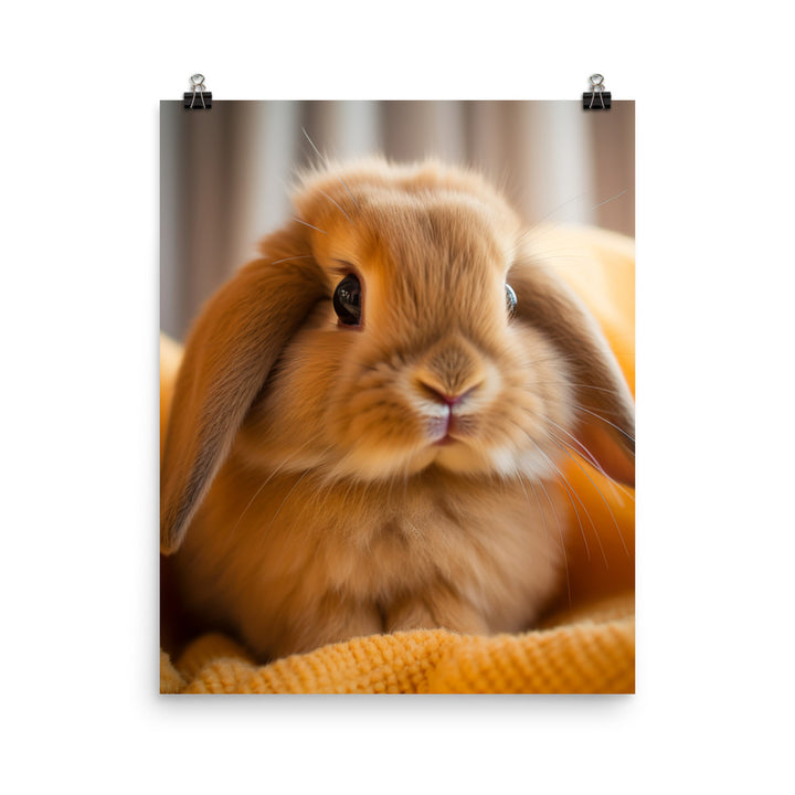 American Fuzzy Lop Photo paper poster - PosterfyAI.com