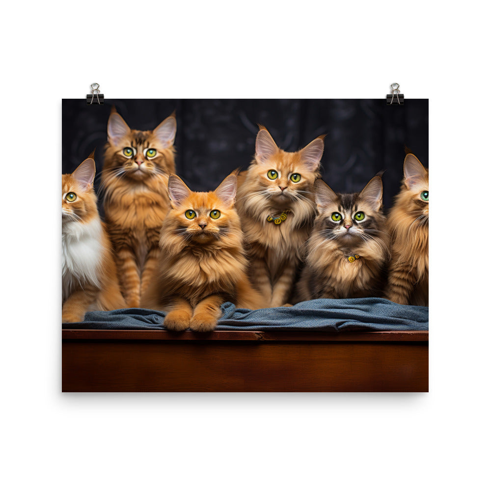 Somali Photo paper poster - PosterfyAI.com