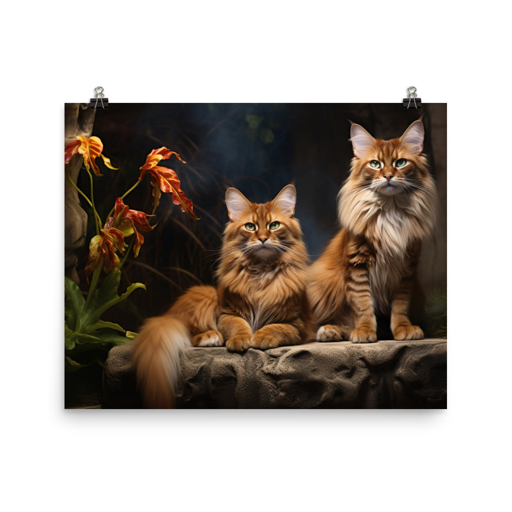 Somali Photo paper poster - PosterfyAI.com