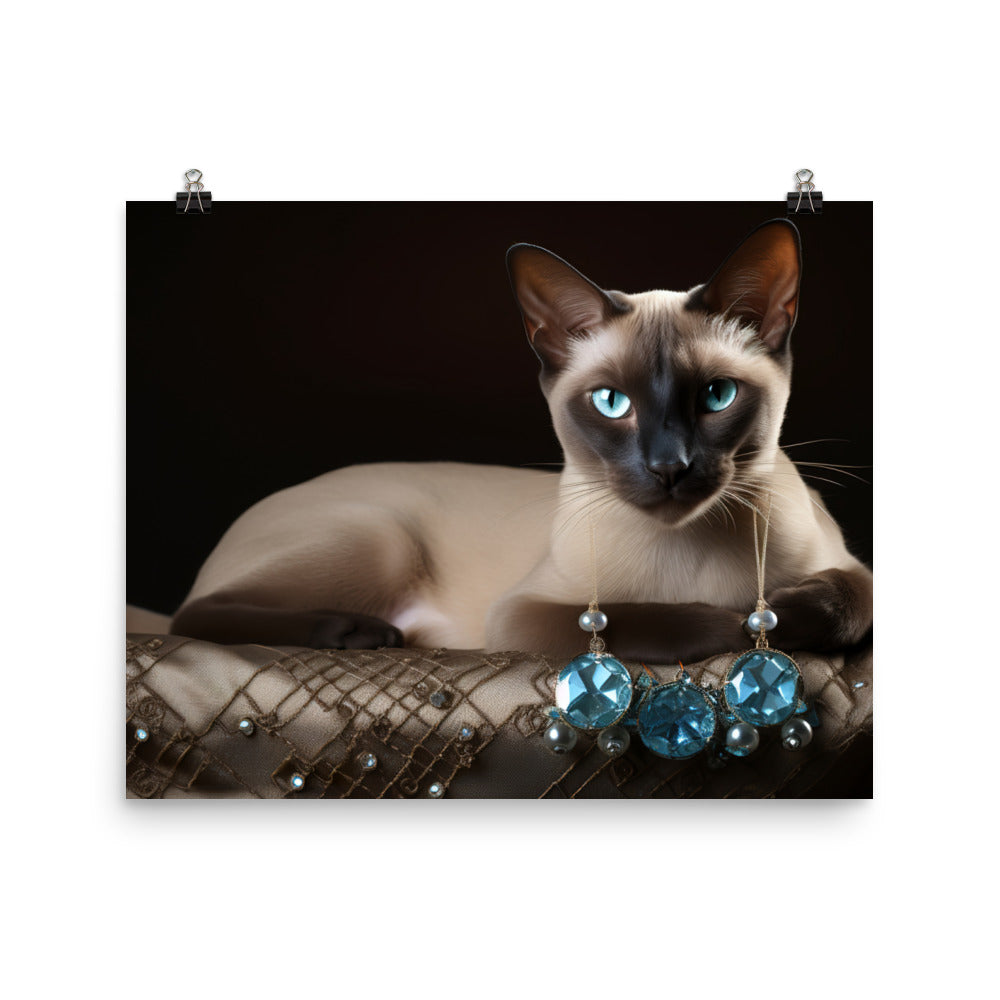 Tonkinese Photo paper poster - PosterfyAI.com