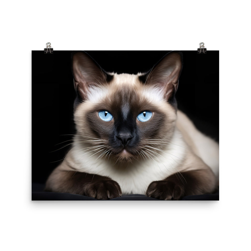 Siamese Photo paper poster - PosterfyAI.com