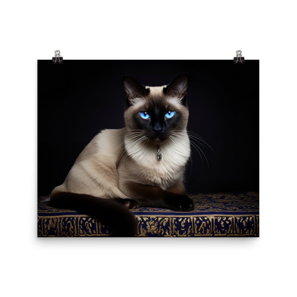 Siamese Photo paper poster - PosterfyAI.com