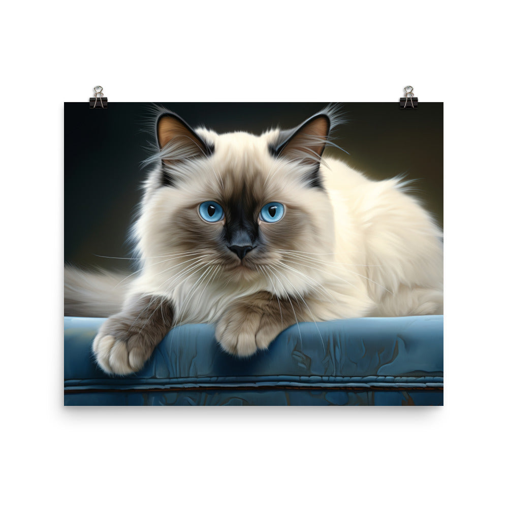 Birman Photo paper poster - PosterfyAI.com