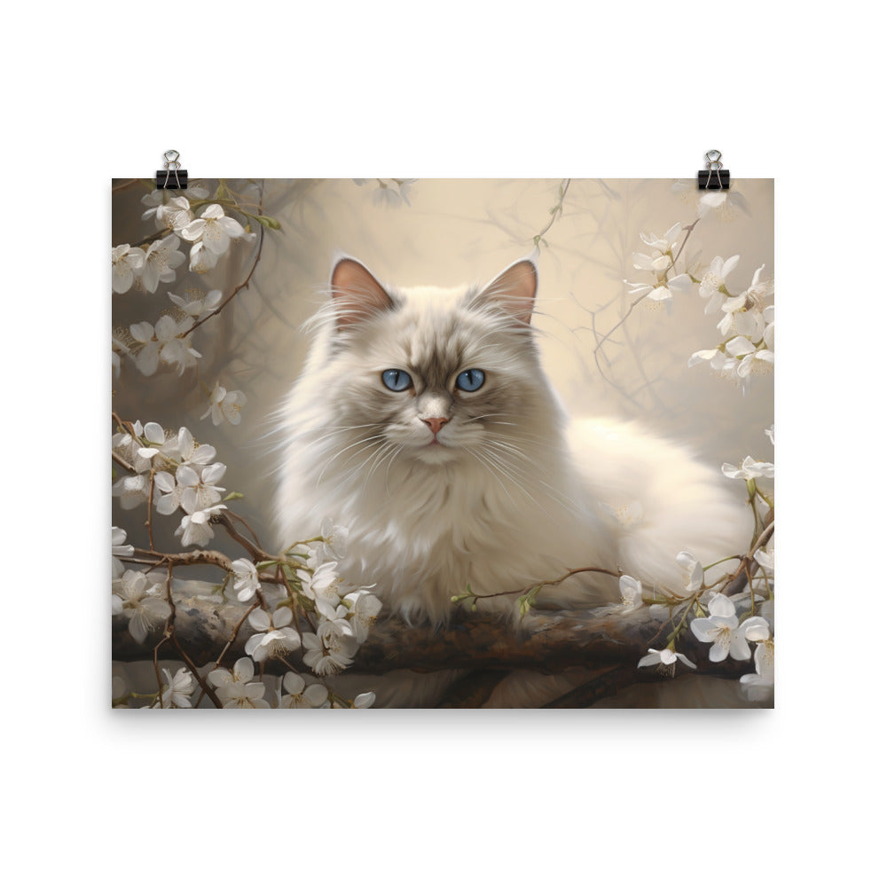 Birman Photo paper poster - PosterfyAI.com