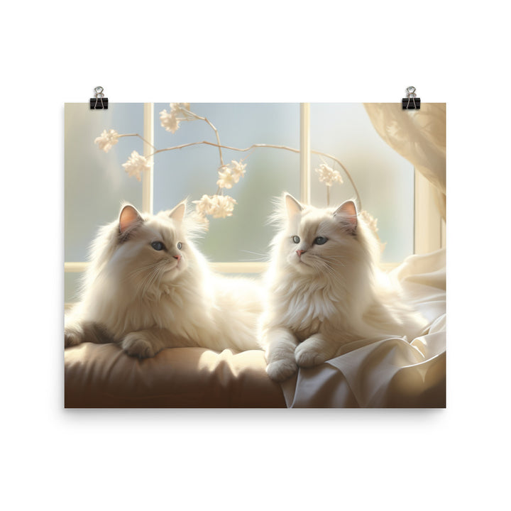 Birman Photo paper poster - PosterfyAI.com