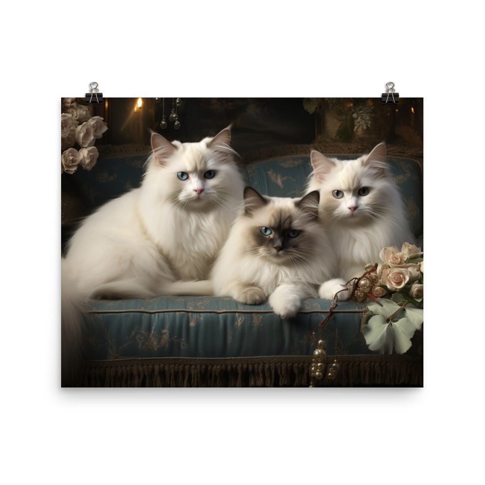 Birman Photo paper poster - PosterfyAI.com