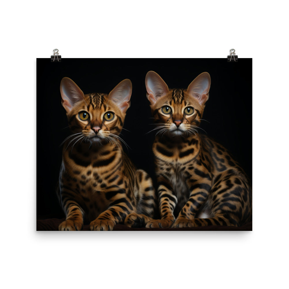 Bengal Photo paper poster - PosterfyAI.com