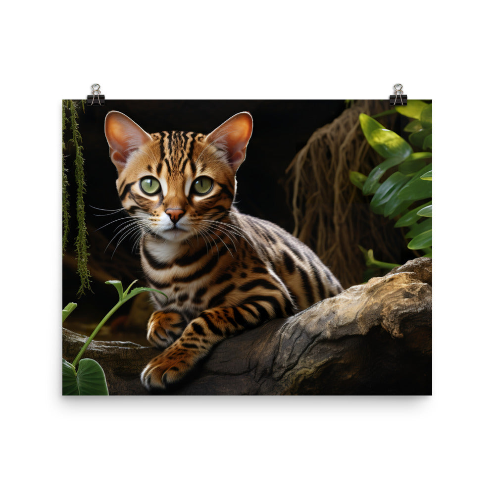 Bengal Photo paper poster - PosterfyAI.com