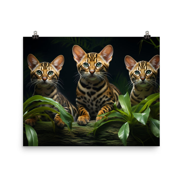 Bengal Photo paper poster - PosterfyAI.com