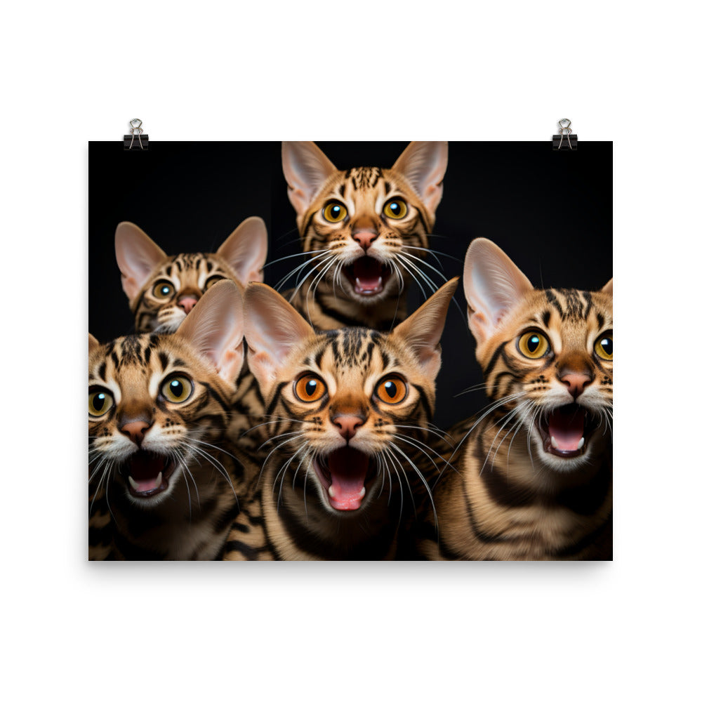 Bengal Photo paper poster - PosterfyAI.com