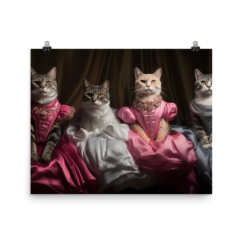 American Shorthair Photo paper poster - PosterfyAI.com