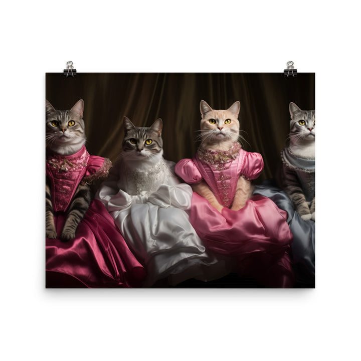 American Shorthair Photo paper poster - PosterfyAI.com