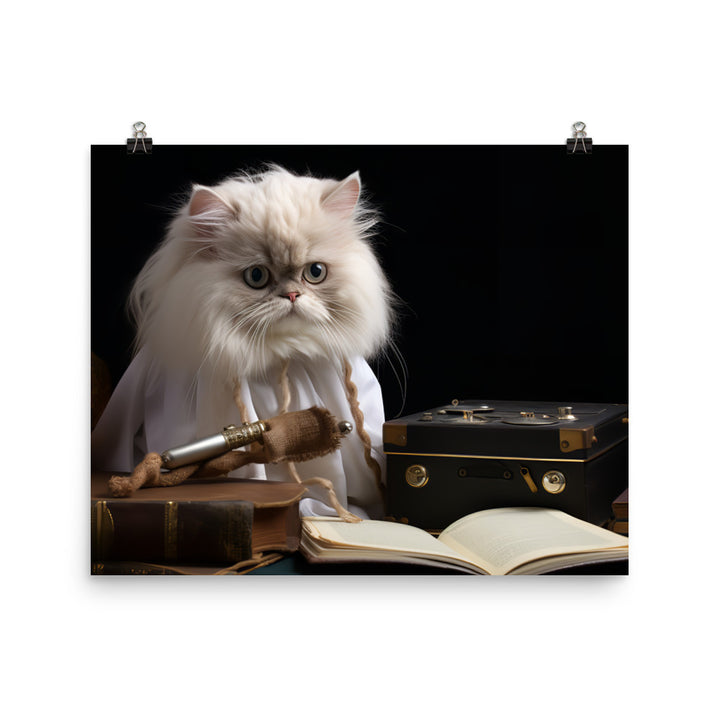 Persian Student Photo paper poster - PosterfyAI.com