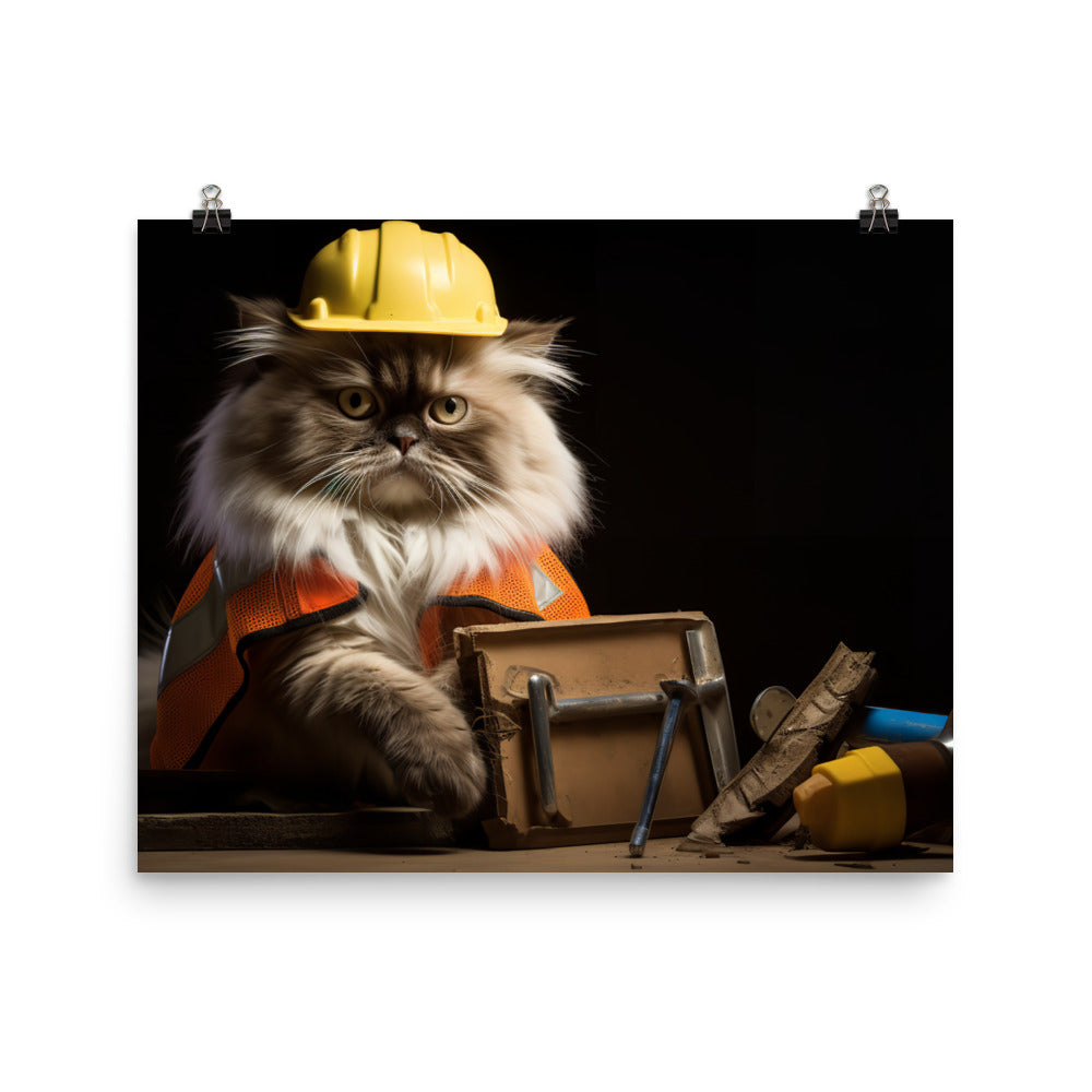 Himalayan Contractor Photo paper poster - PosterfyAI.com