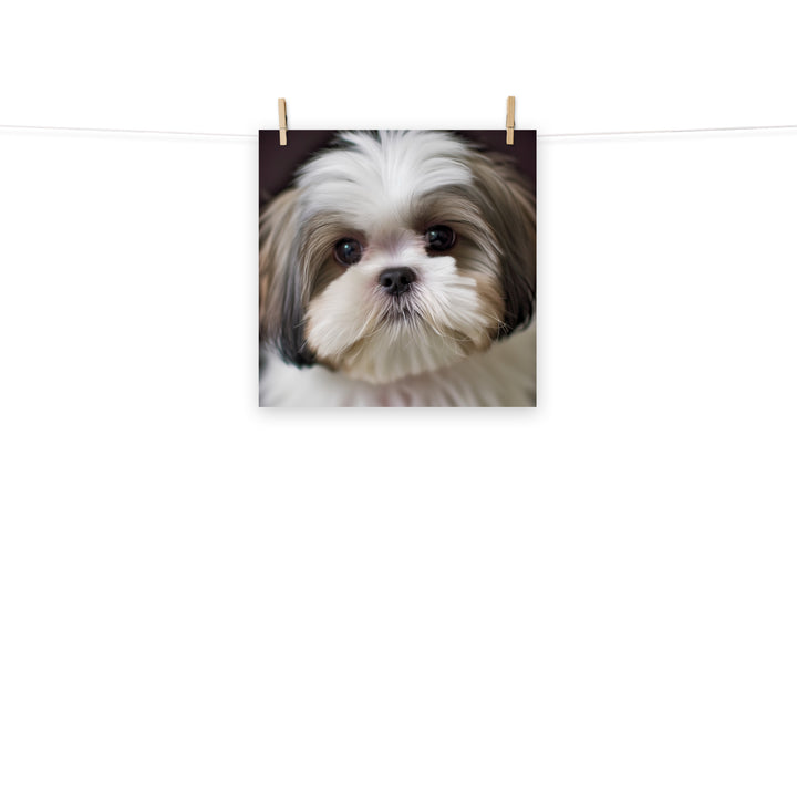 Shih Tzu Photo paper poster - PosterfyAI.com