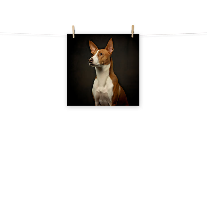 Basenji Photo paper poster - PosterfyAI.com