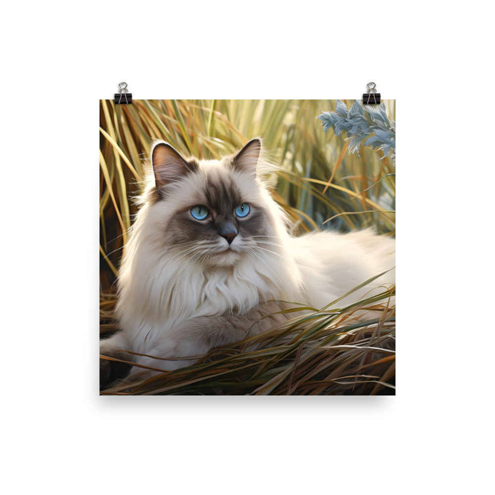 Birman Photo paper poster - PosterfyAI.com