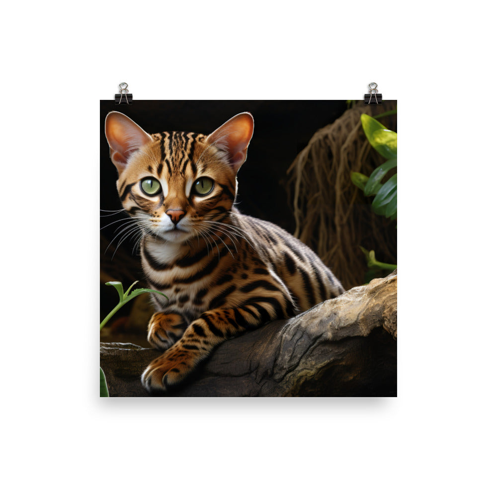 Bengal Photo paper poster - PosterfyAI.com