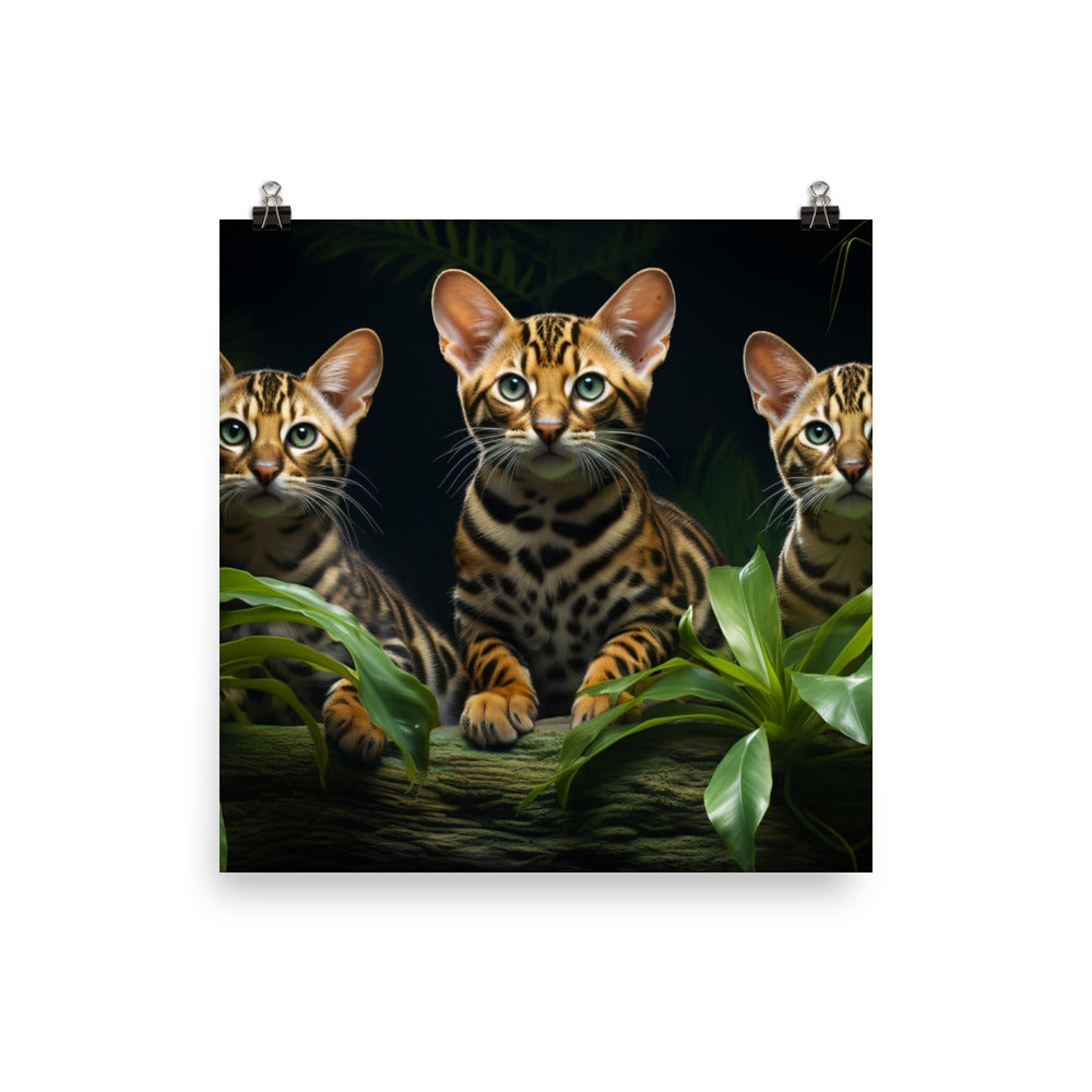 Bengal Photo paper poster - PosterfyAI.com