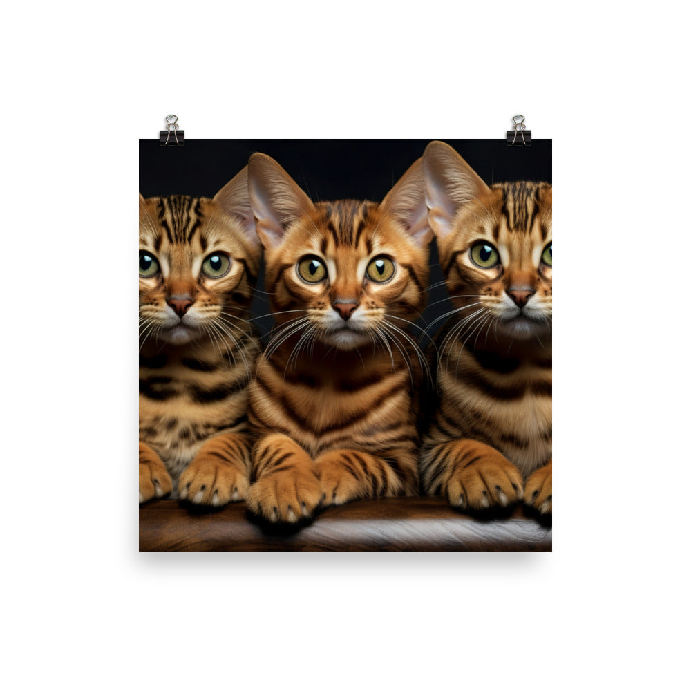 Bengal Photo paper poster - PosterfyAI.com