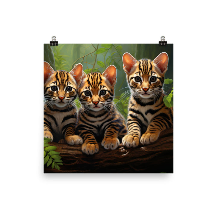 Bengal Photo paper poster - PosterfyAI.com