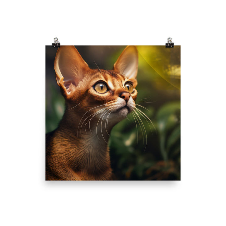 Abyssinian Photo paper poster - PosterfyAI.com