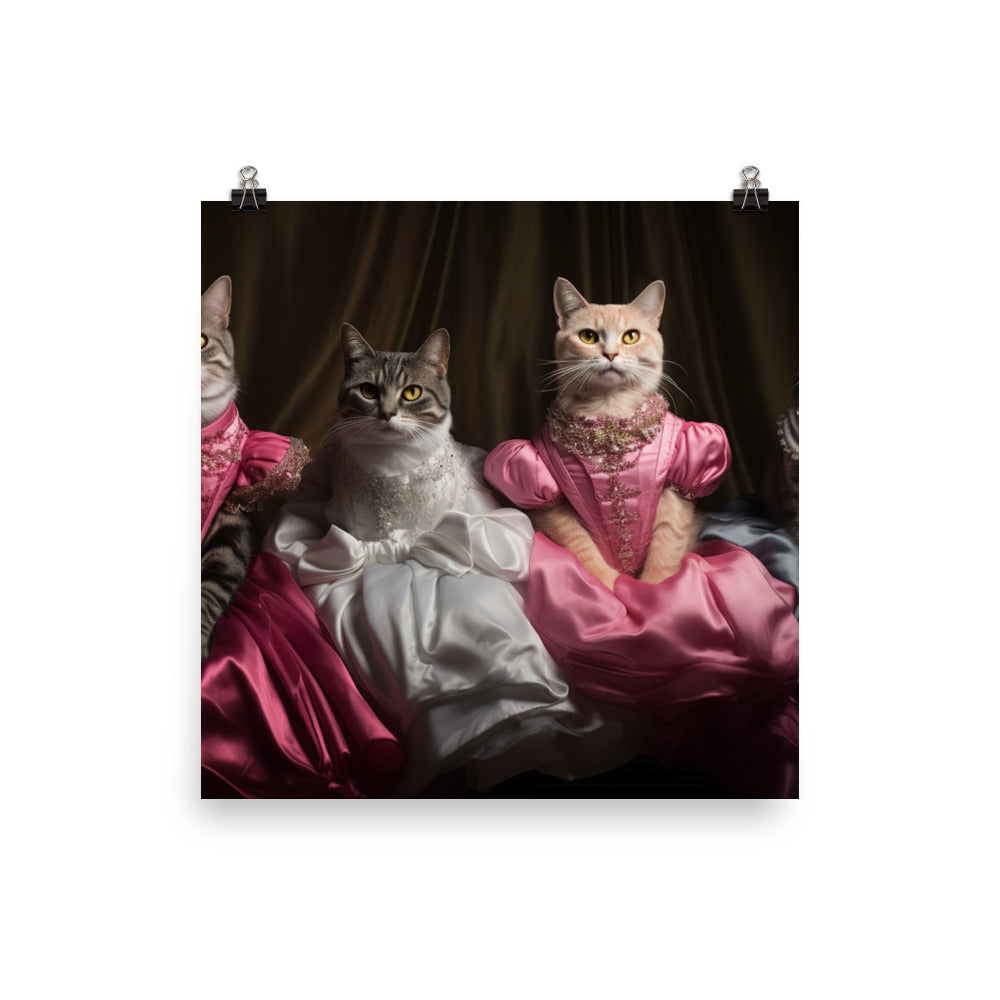 American Shorthair Photo paper poster - PosterfyAI.com