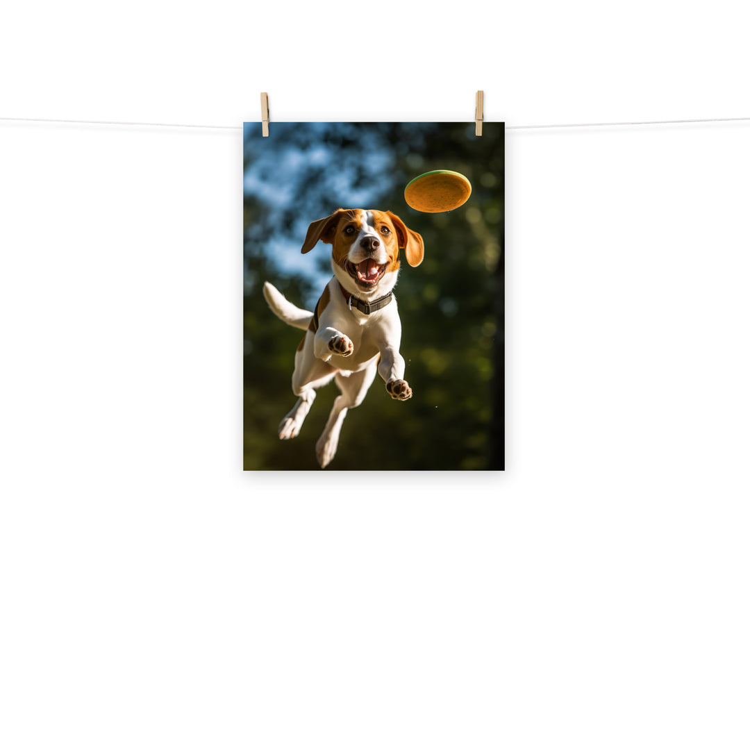 Beagle Photo paper poster - PosterfyAI.com