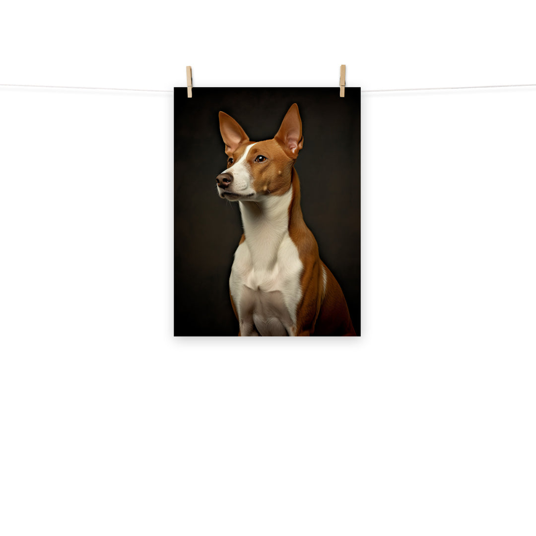 Basenji Photo paper poster - PosterfyAI.com