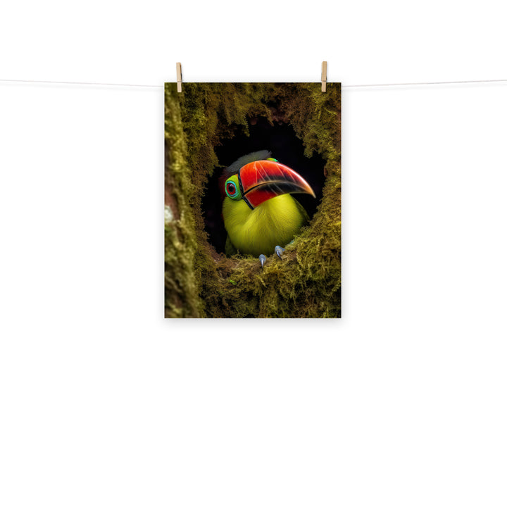 Toucanet Photo paper poster - PosterfyAI.com