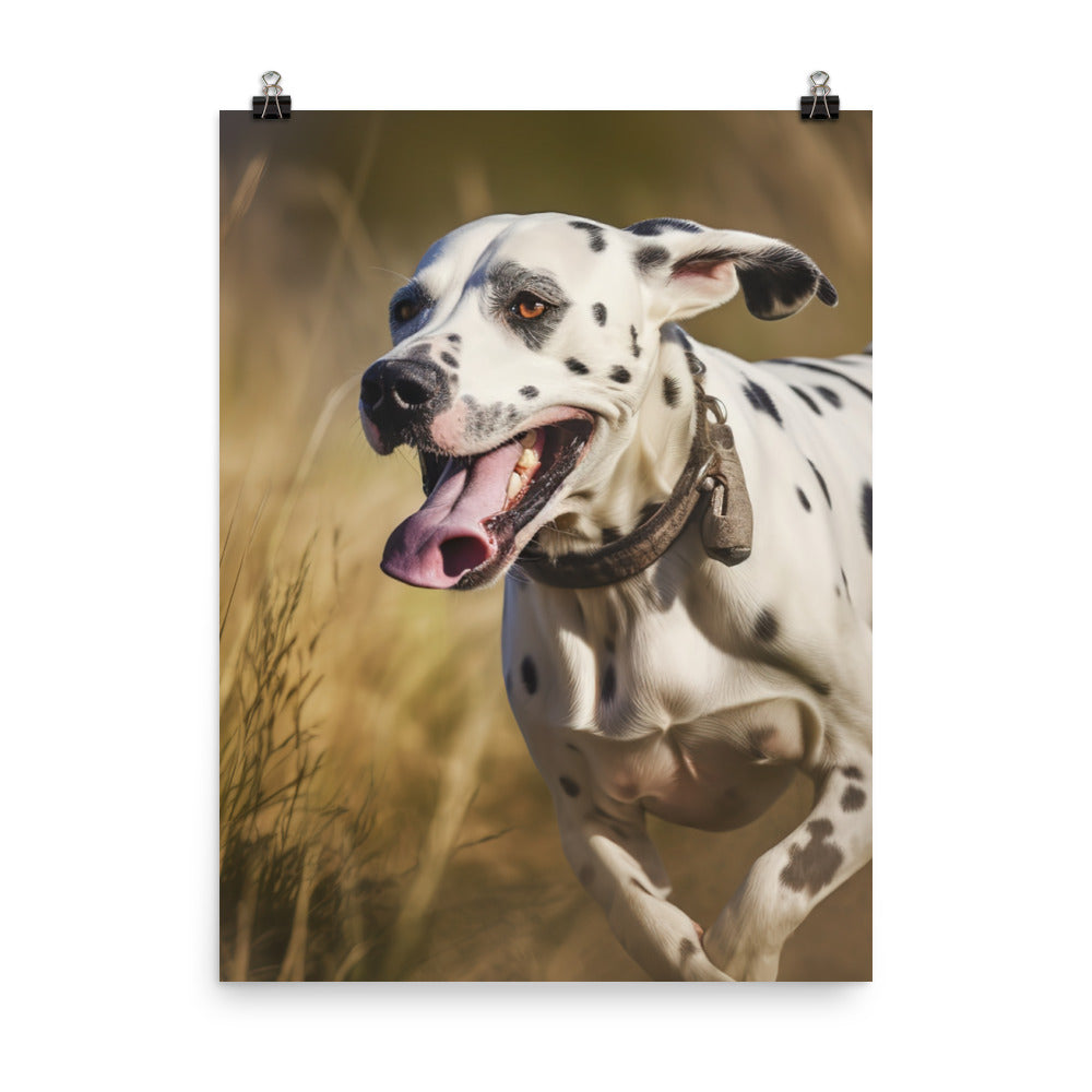 Spots and Smiles Photo paper poster - PosterfyAI.com