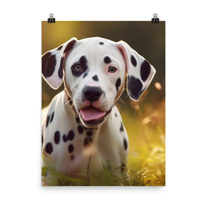 Spots and Smiles Photo paper poster - PosterfyAI.com