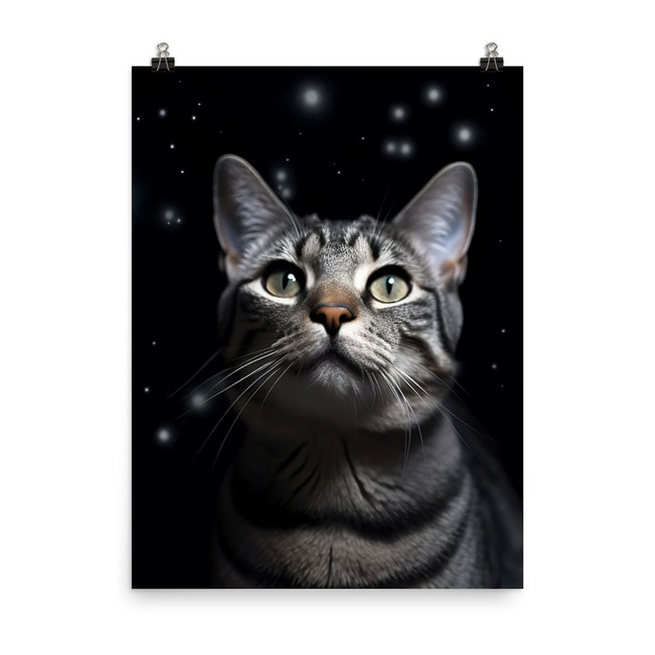 American Shorthair Cat Photo paper poster - PosterfyAI.com