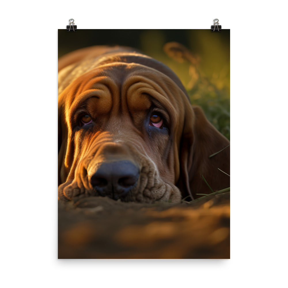Bloodhounds Journey Photo paper poster - PosterfyAI.com