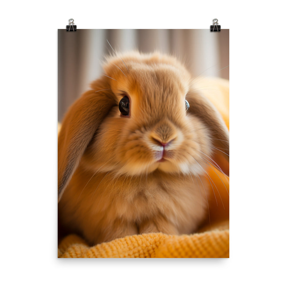 American Fuzzy Lop Photo paper poster - PosterfyAI.com