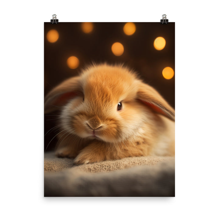 American Fuzzy Lop Photo paper poster - PosterfyAI.com