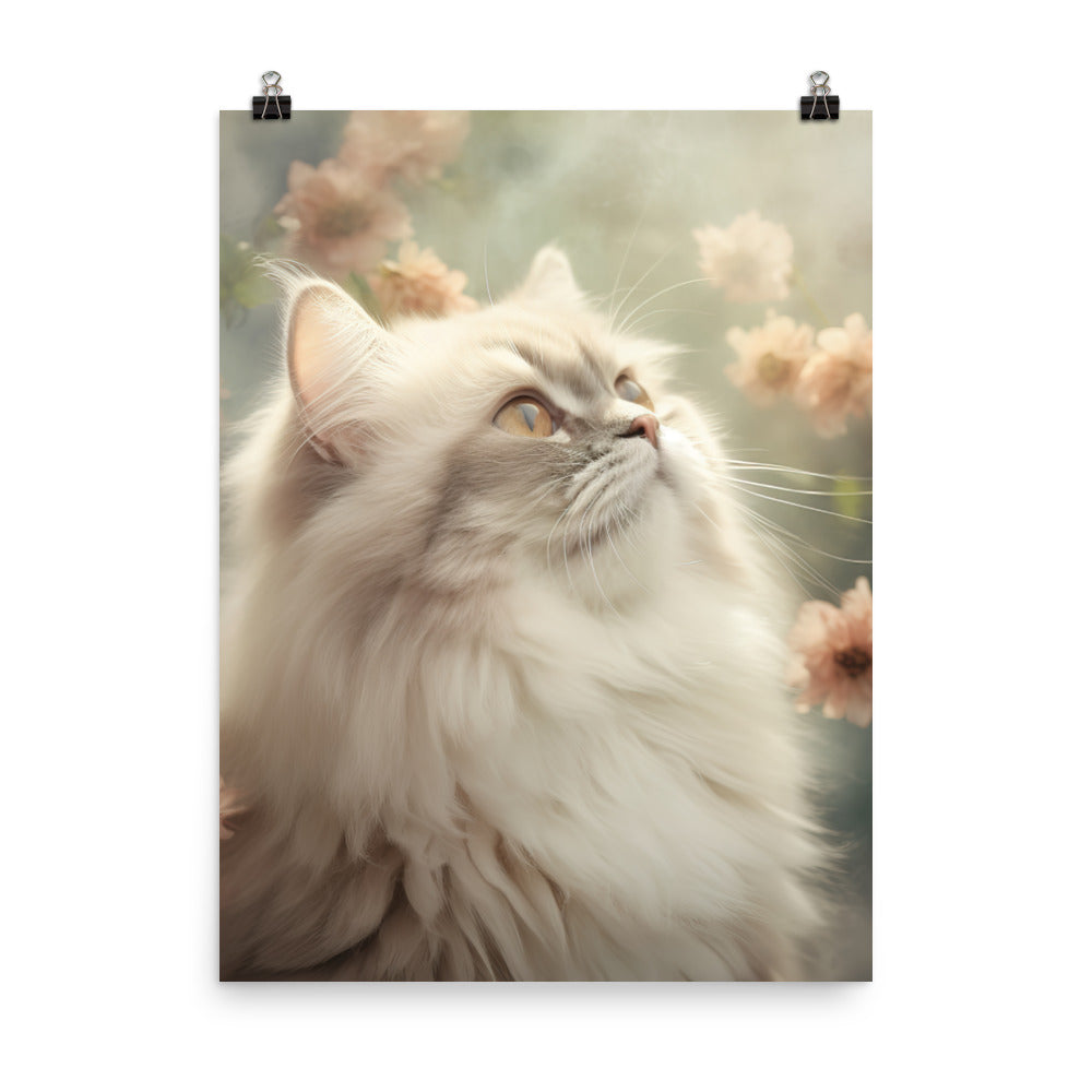 Serene World of Himalayan Kittens Photo paper poster - PosterfyAI.com