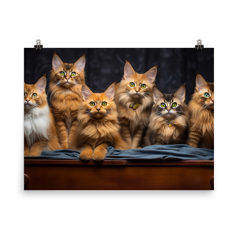 Somali Photo paper poster - PosterfyAI.com