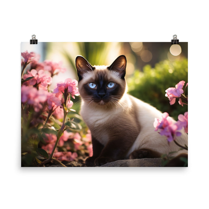 Siamese Photo paper poster - PosterfyAI.com