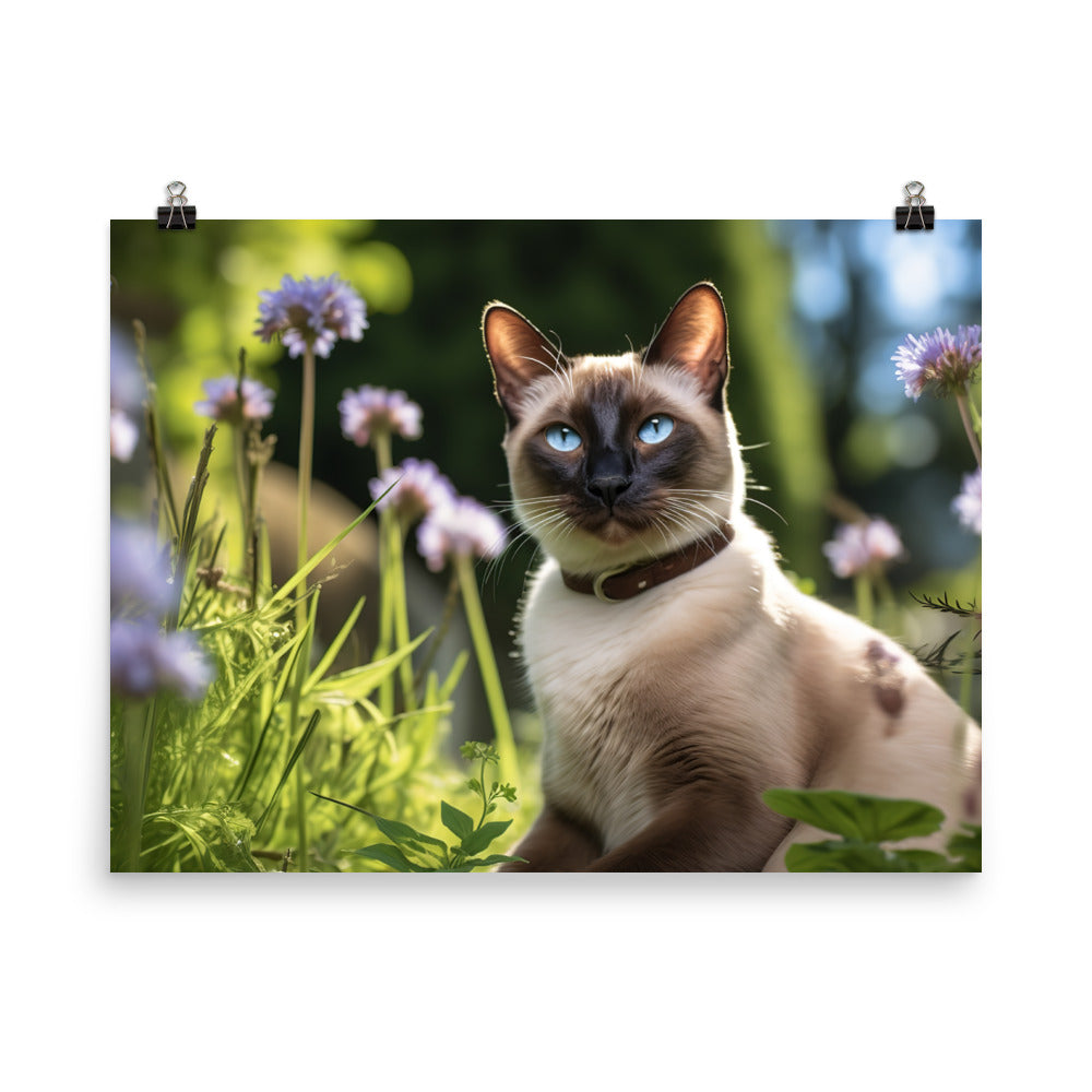 Siamese Photo paper poster - PosterfyAI.com