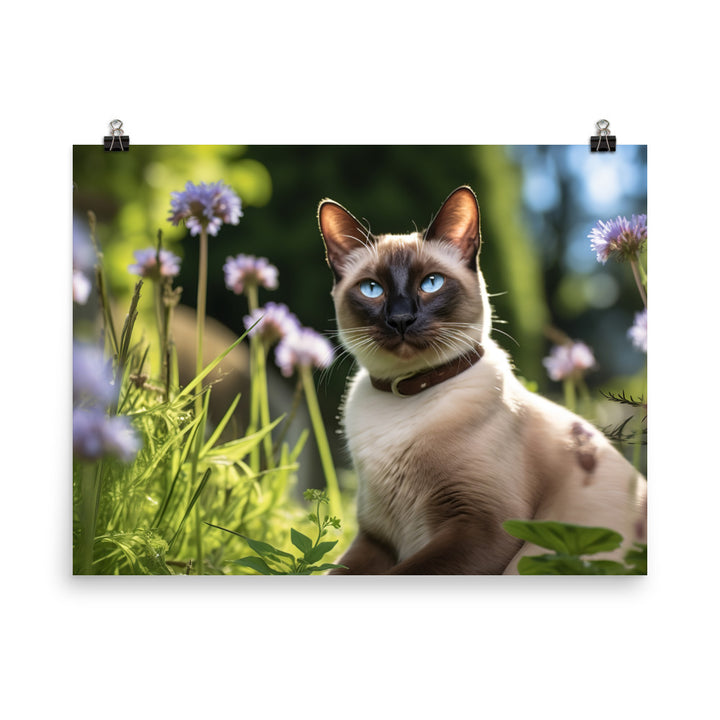 Siamese Photo paper poster - PosterfyAI.com
