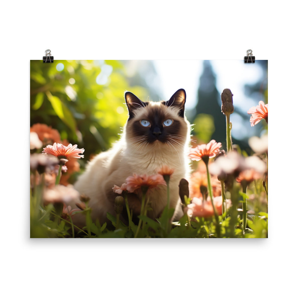 Siamese Photo paper poster - PosterfyAI.com