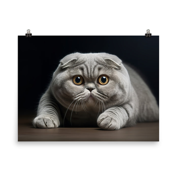Scottish Fold Photo paper poster - PosterfyAI.com