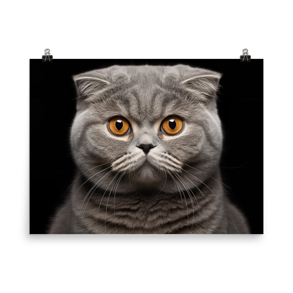 Scottish Fold Photo paper poster - PosterfyAI.com